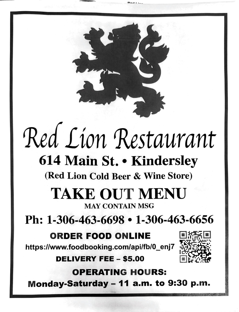 Menu Red Lion Inn-8