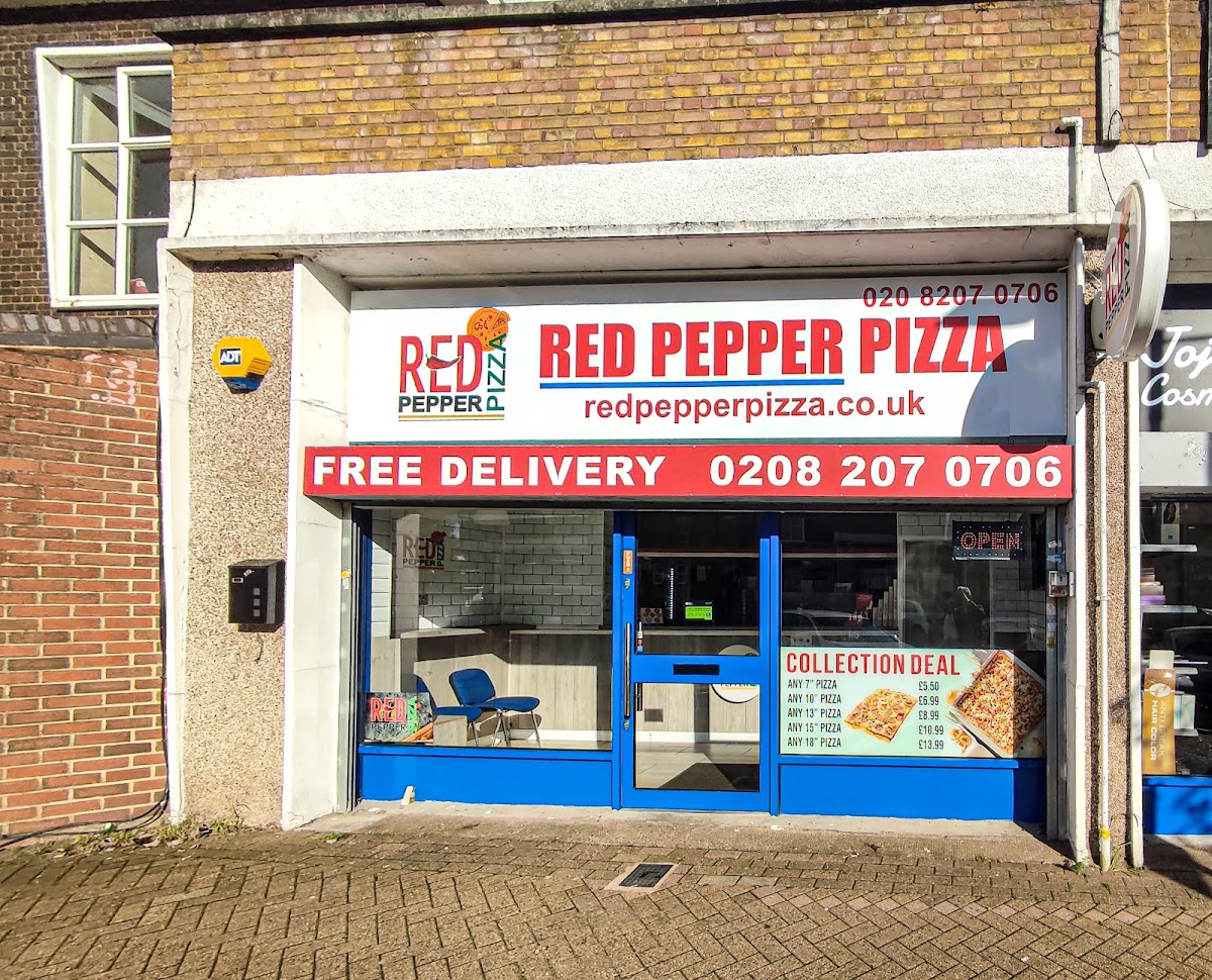 Red Pepper Pizza