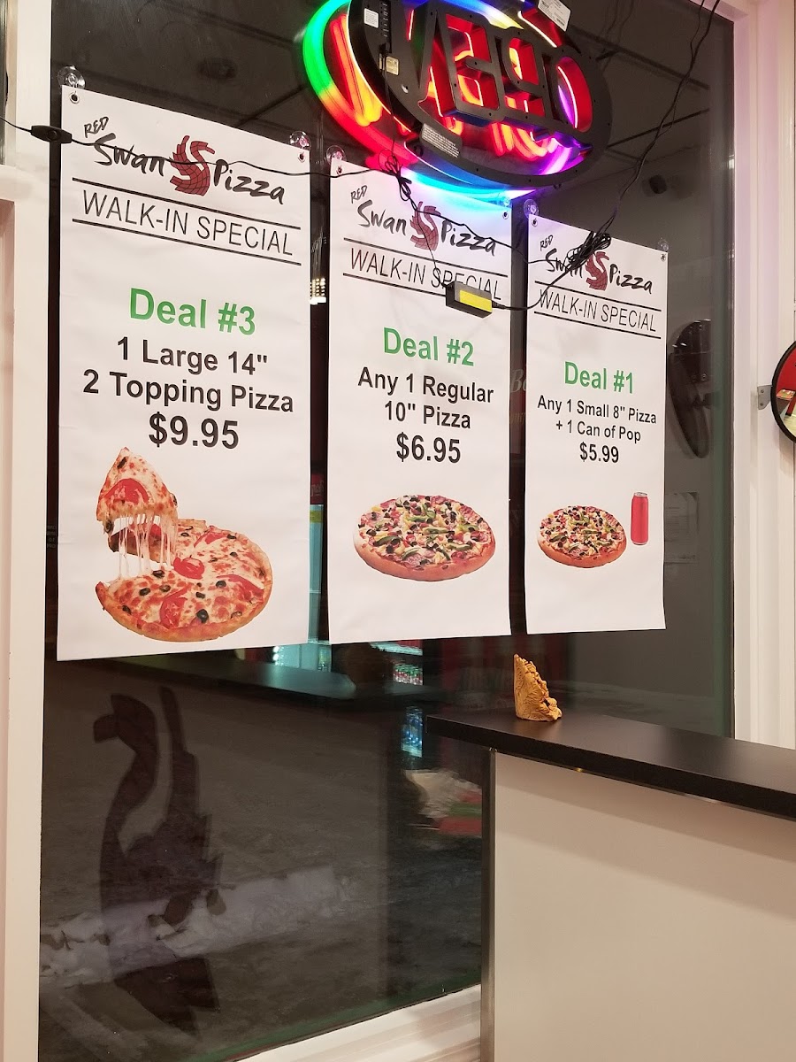 Menu Red Swan Pizza - North Battleford-7