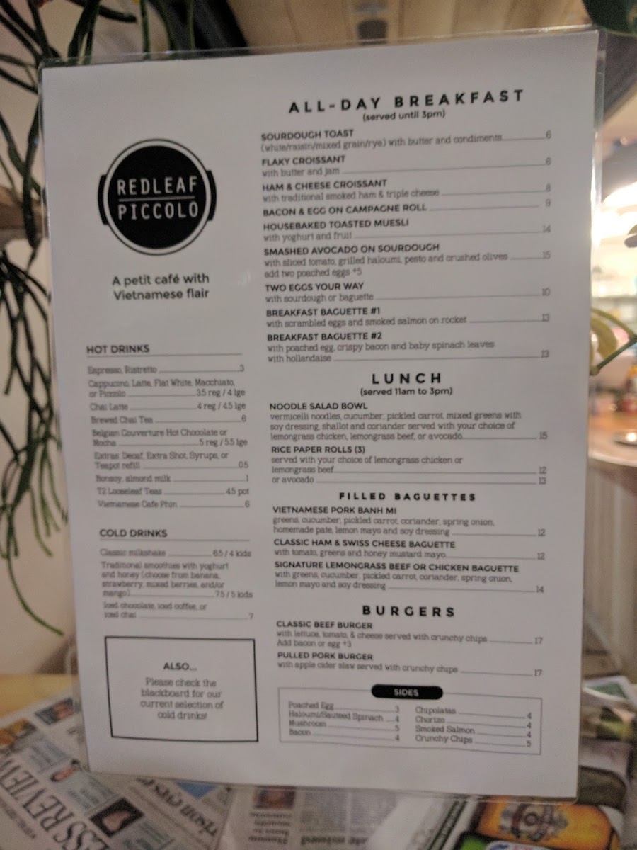 Menu Redleaf Piccolo-7