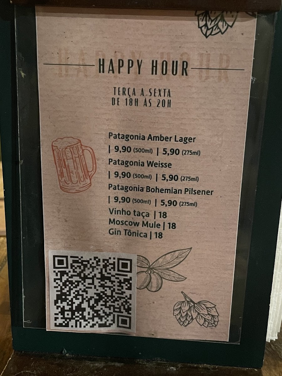 Menu Reduto Bar-10