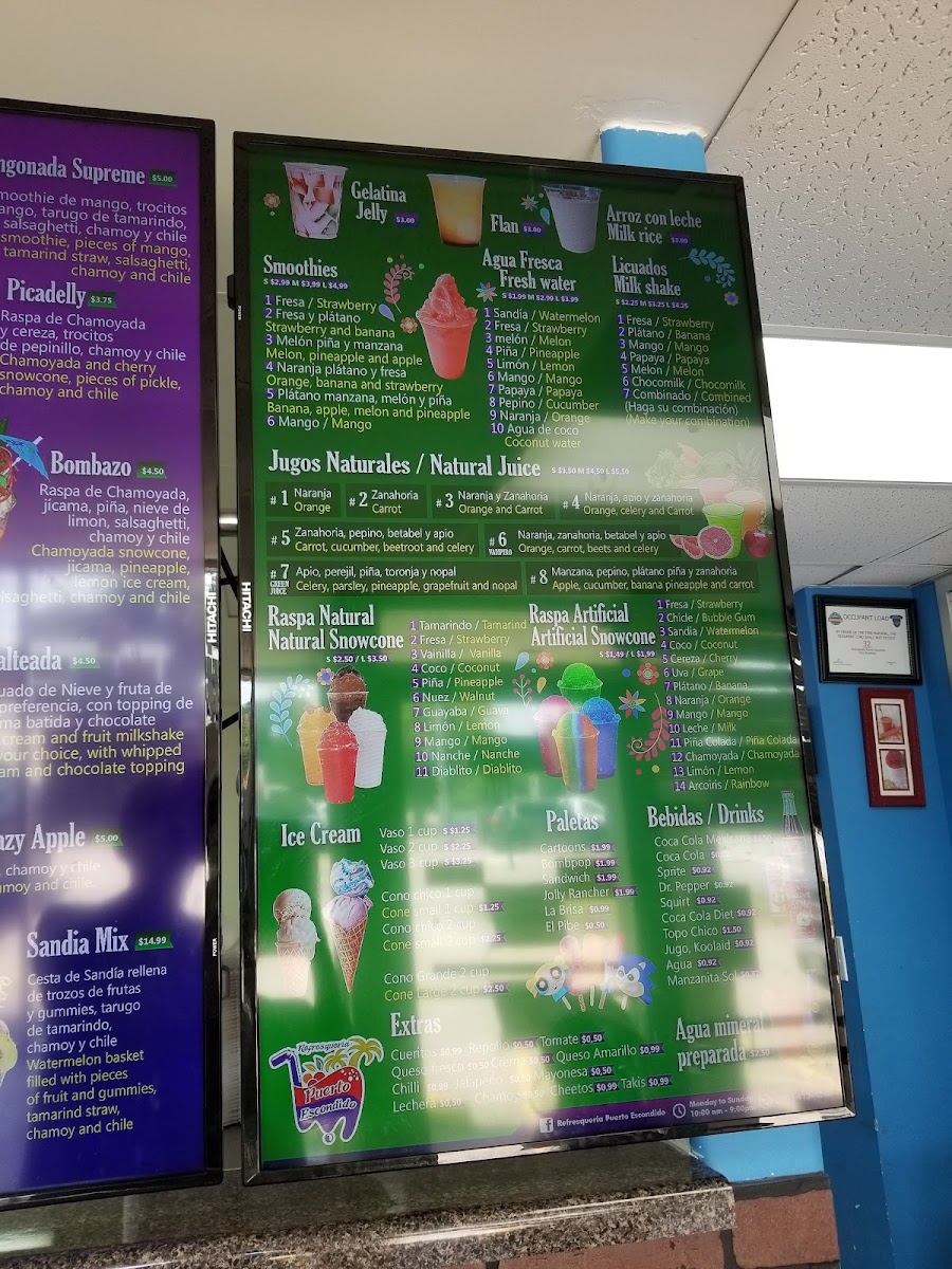 Menu Refresqueria Puerto Escondido-4