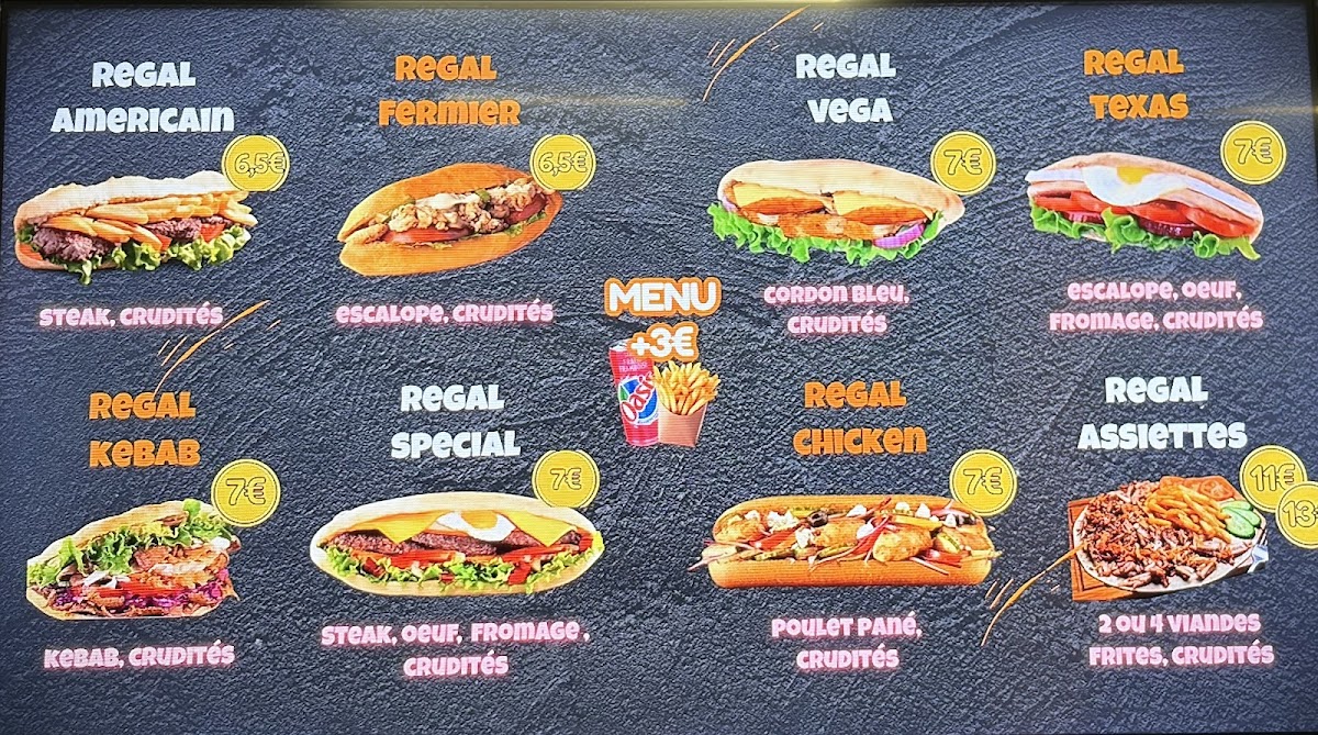 Menu Regal Food Meyzieu-1