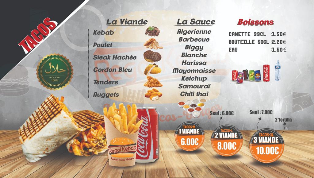 Menu Régal Kebab Saint-Mihiel-2