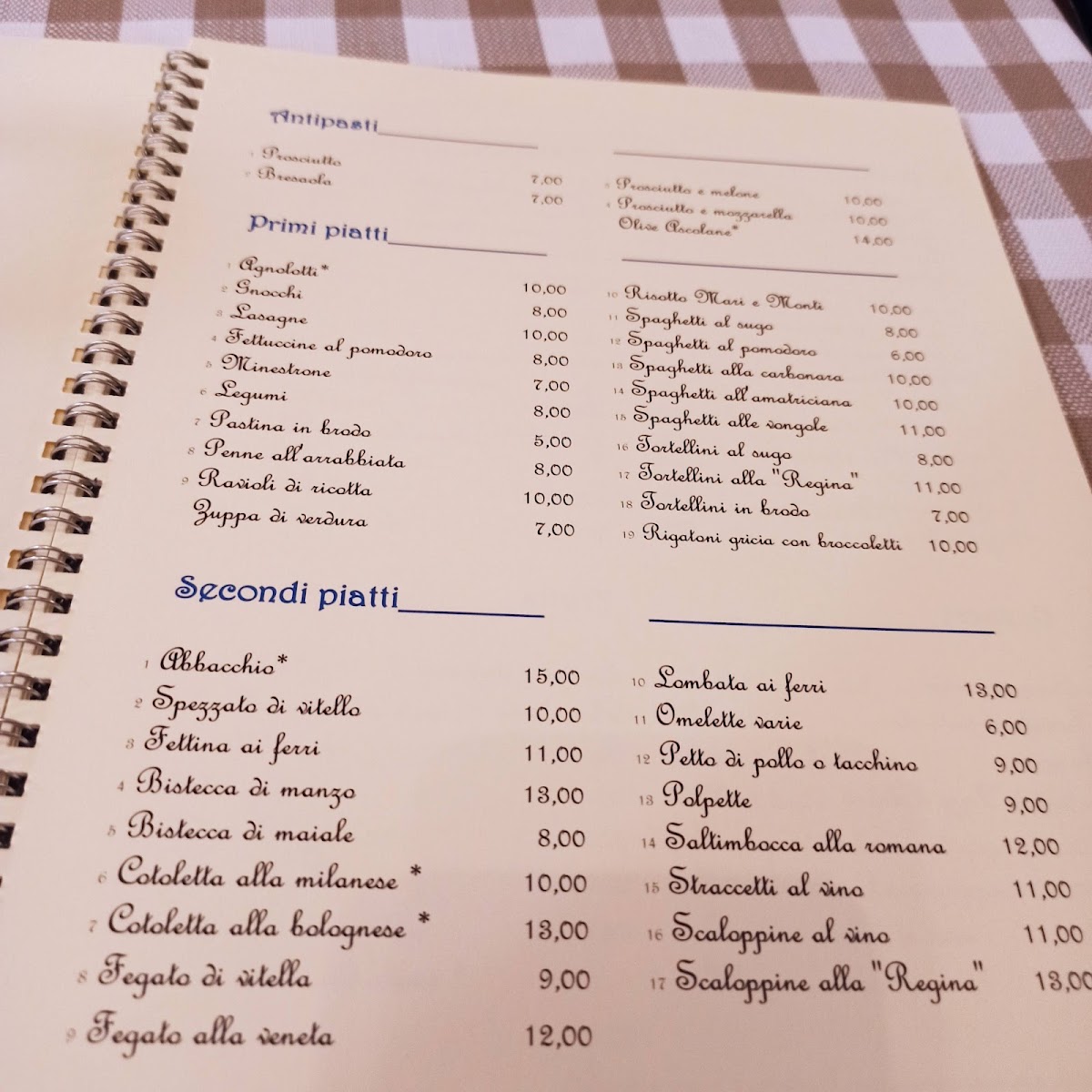 Menu Regina Restaurant-1