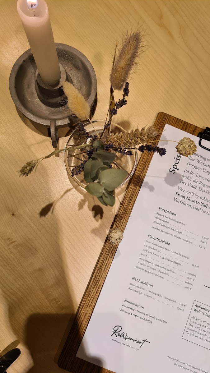 Menu Re(H)Serviert - Wirtshaus Der Genusskultur-4