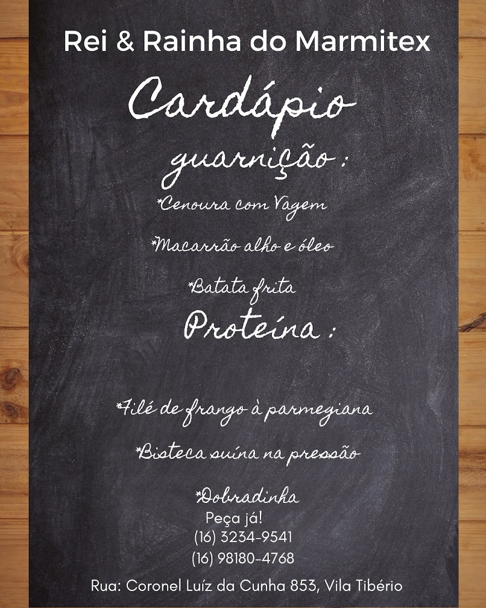 Menu Rei E Rainha Restaurante E Marmitaria-2