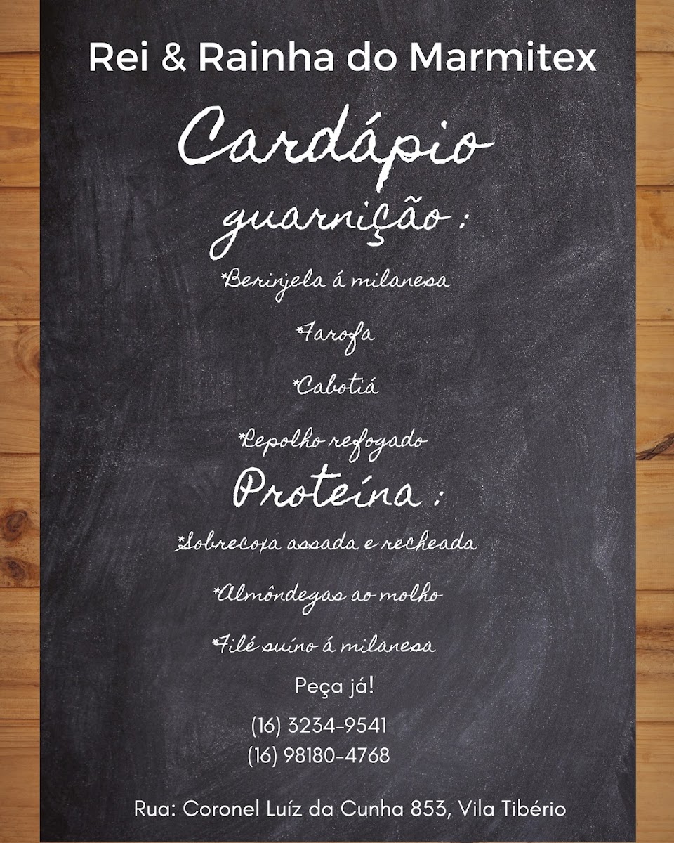 Menu Rei E Rainha Restaurante E Marmitaria-3