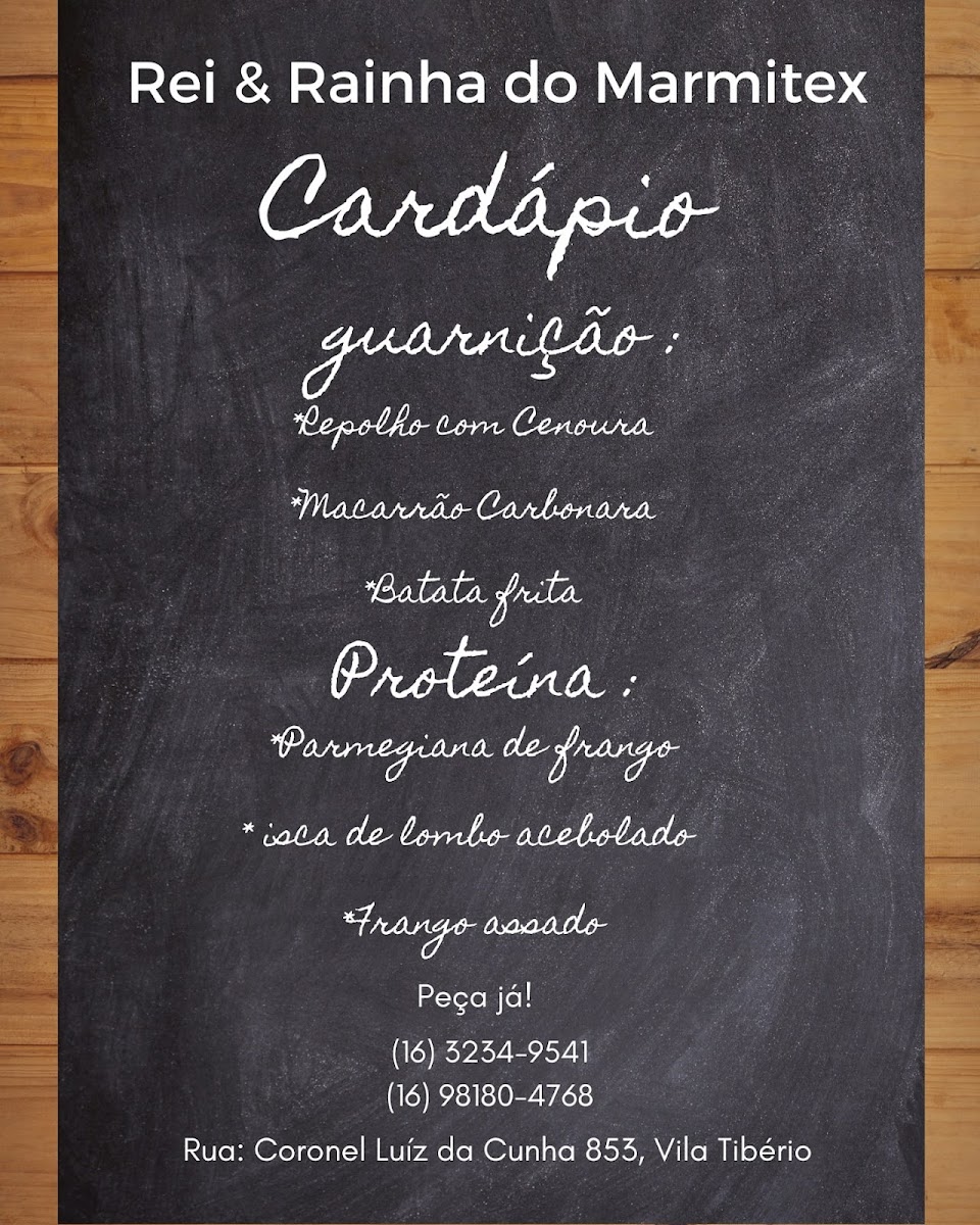 Menu Rei E Rainha Restaurante E Marmitaria-4
