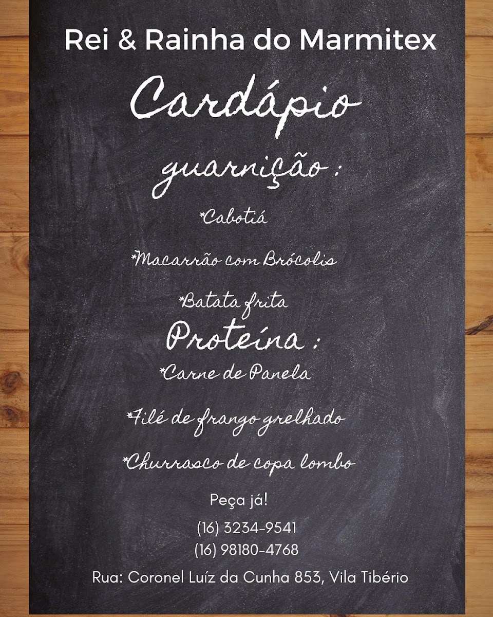 Menu Rei E Rainha Restaurante E Marmitaria-5