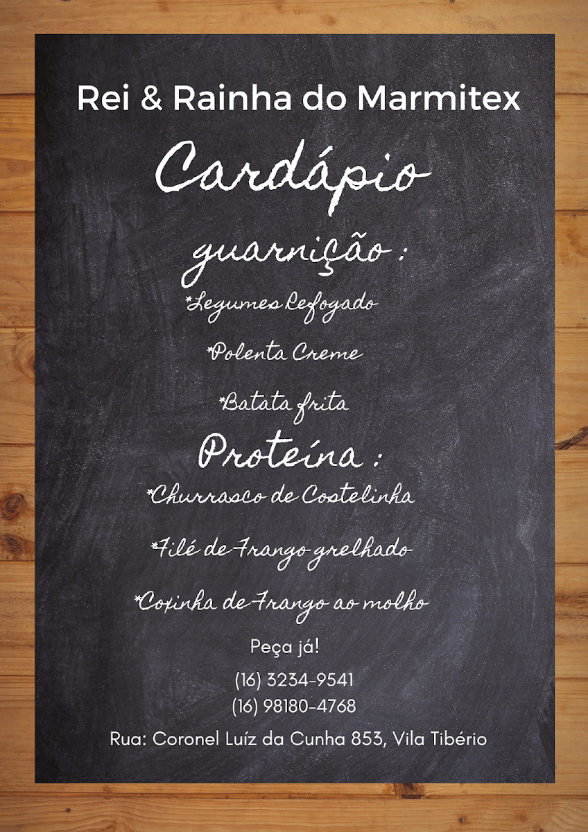 Menu Rei E Rainha Restaurante E Marmitaria-6