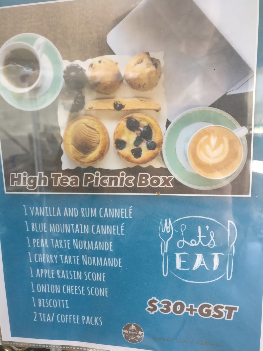Menu Reinette Café & Patisserie-3