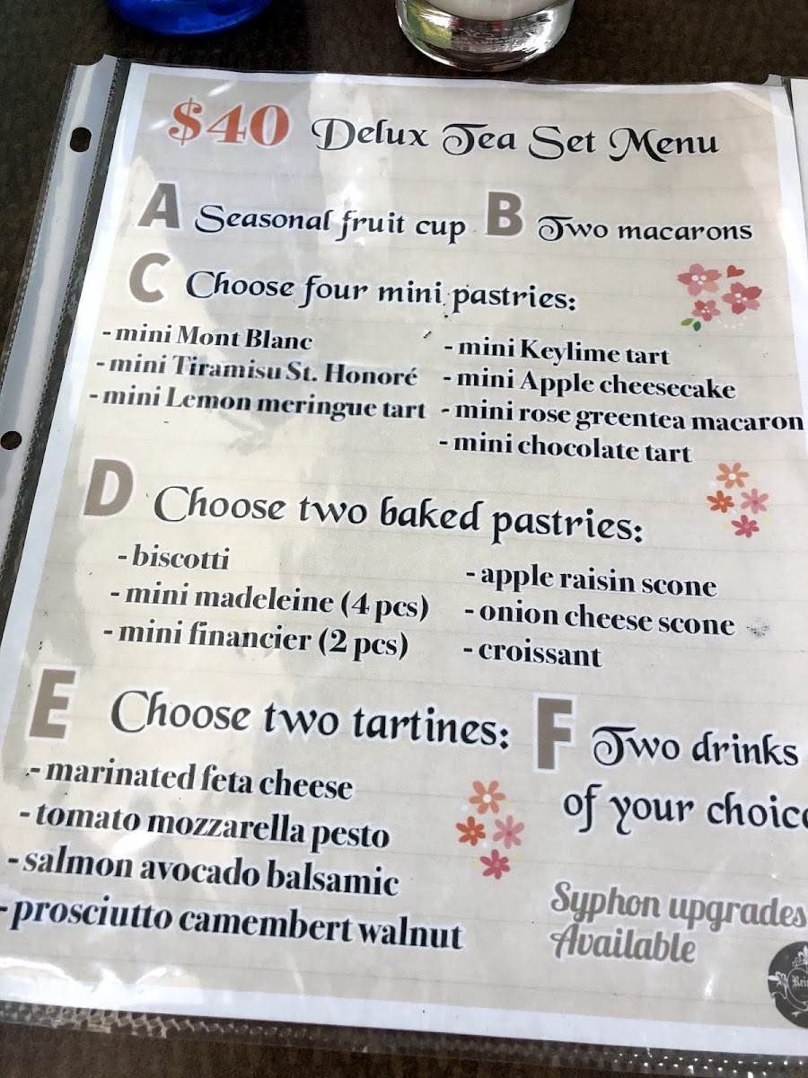 Menu Reinette Café & Patisserie-5