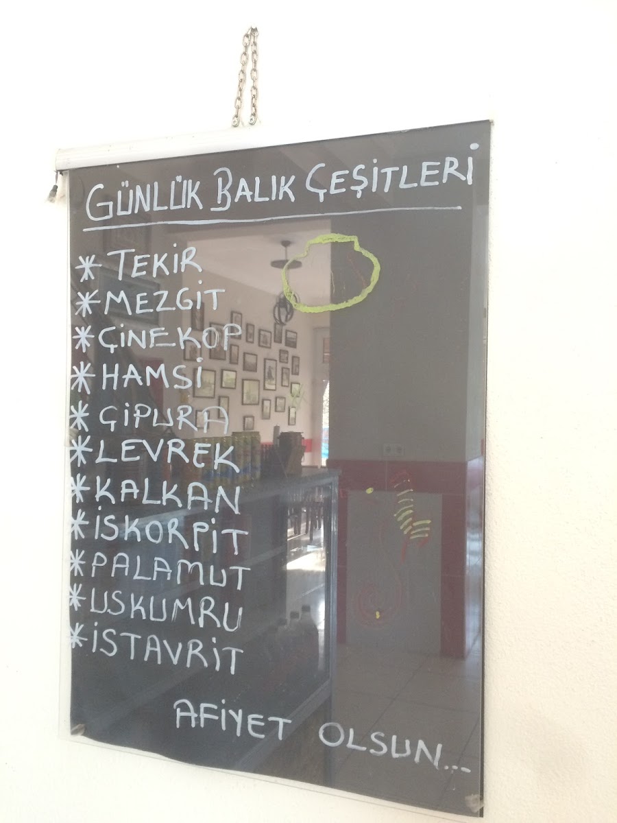 Menu Reis Balık Lokantası-2