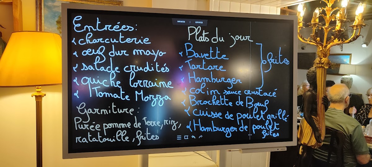 Menu Relais Du Gâtinais-2