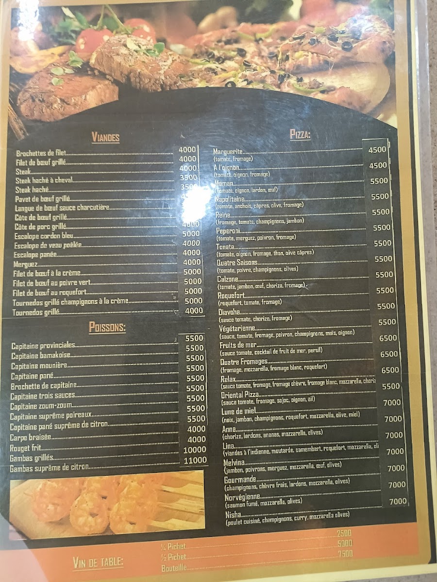 Menu Relax-1