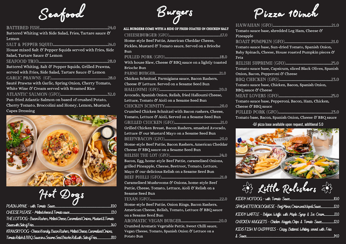 Menu Relish On Main-1