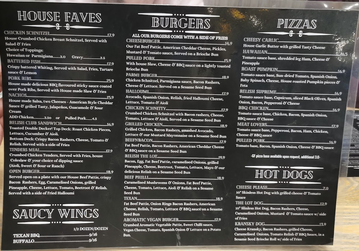 Menu Relish On Main-7
