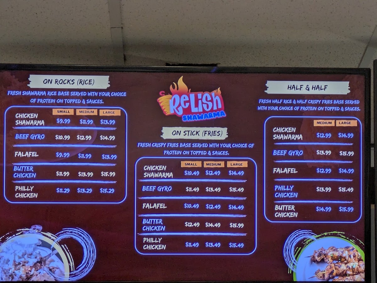 Menu Relish Shawarma-2