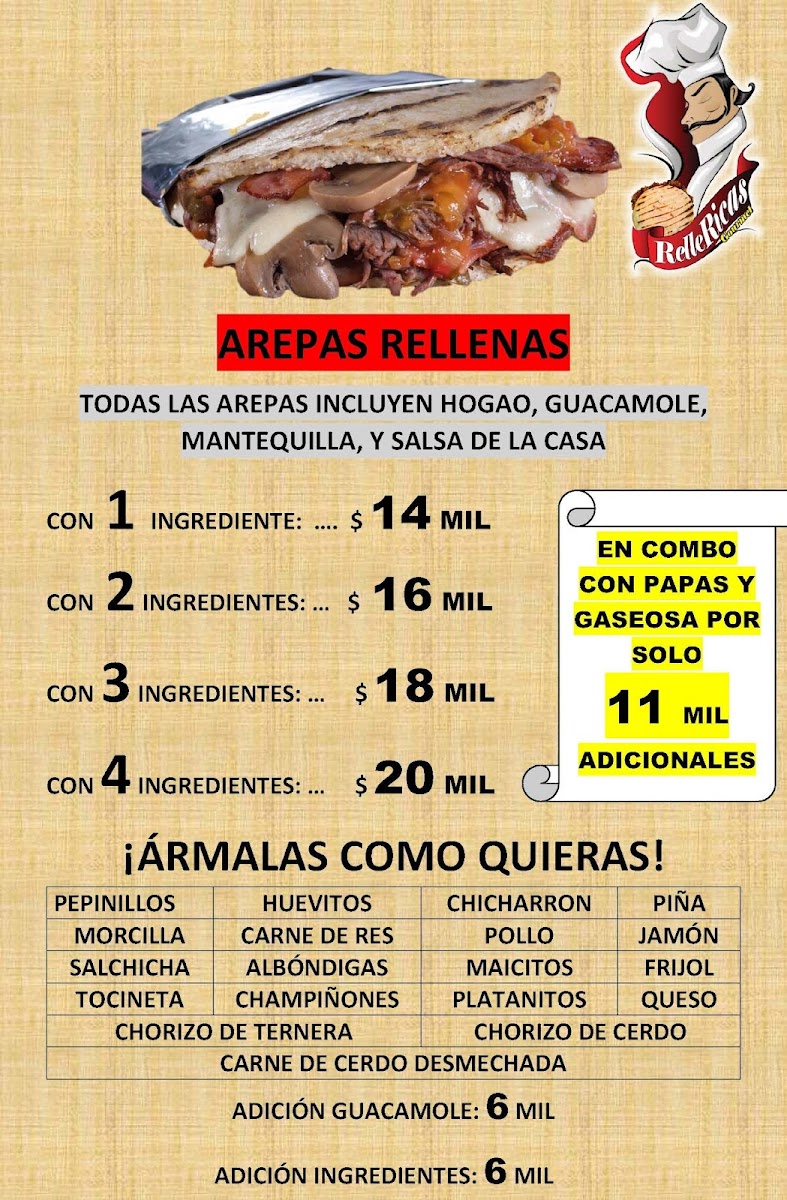 Menu Rellericas Gourmet-3