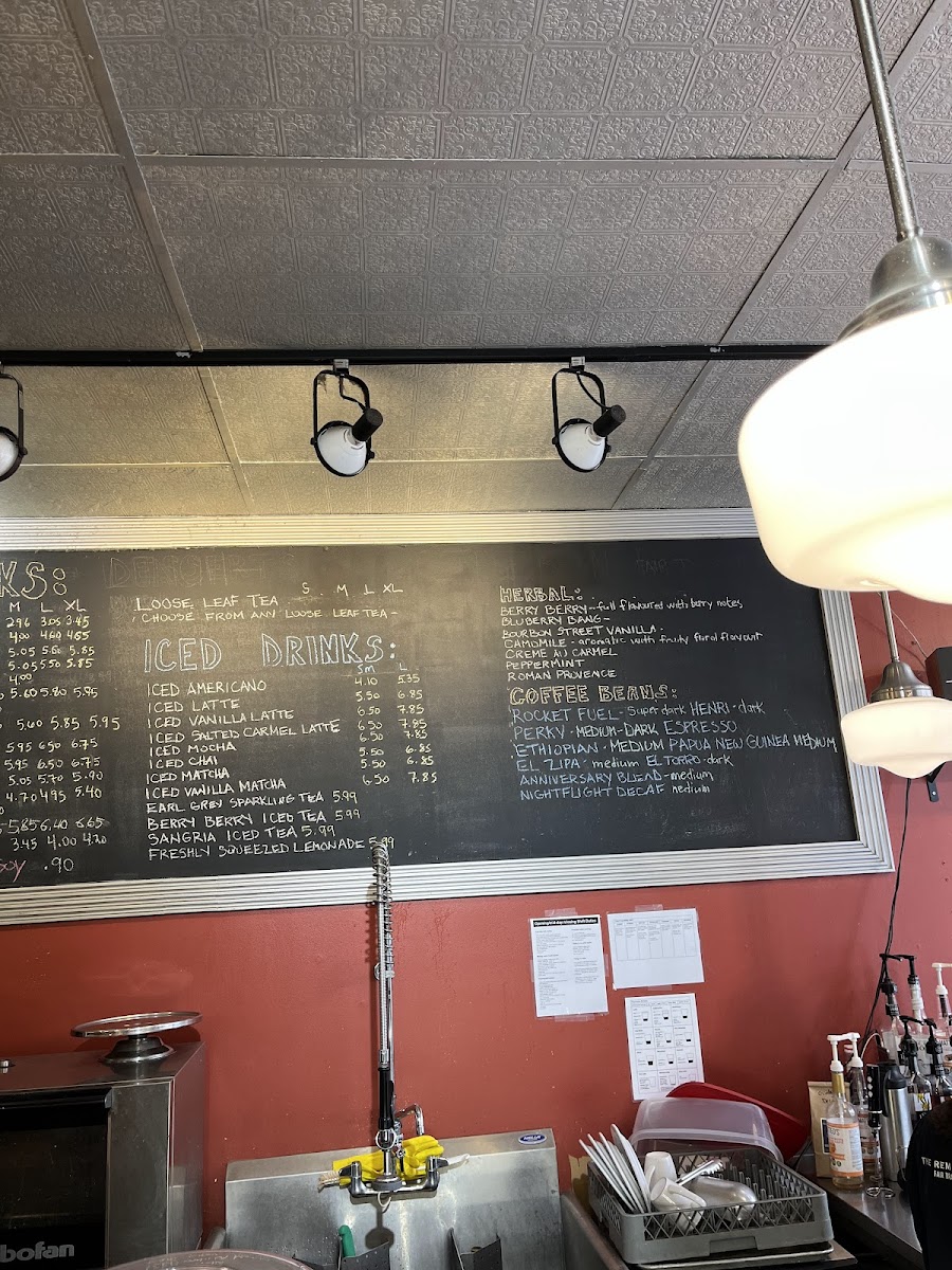 Menu Remarkable Bean-1