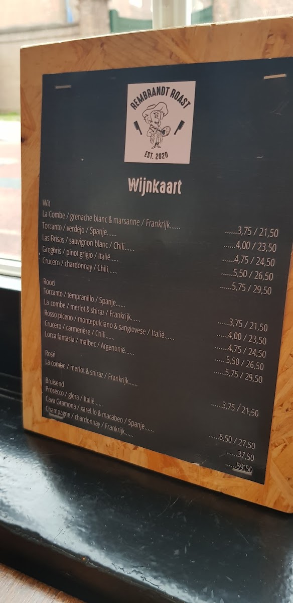Menu Rembrandt Roast-2
