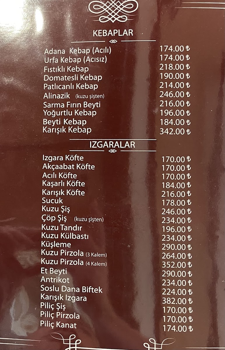 Menu Remzi Et Mangal Kebap-5