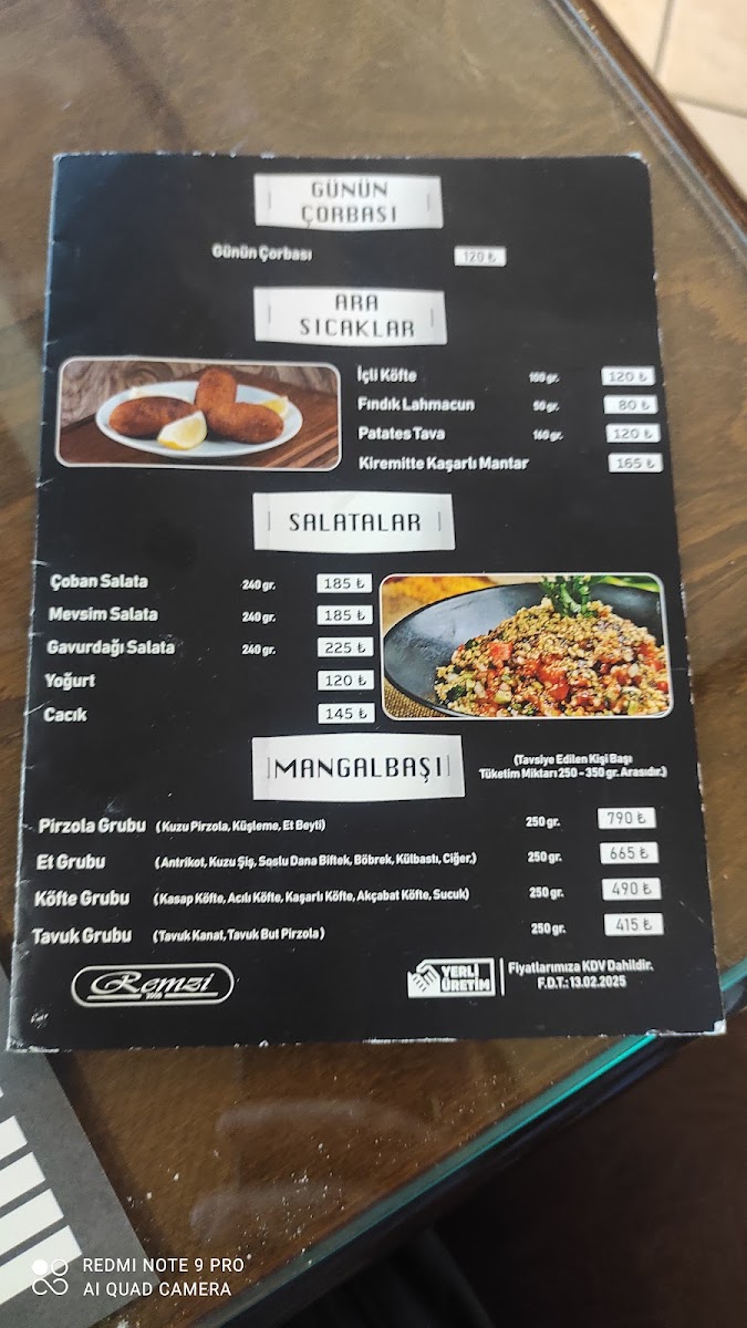 Menu Remzi Et Mangal Kebap-7