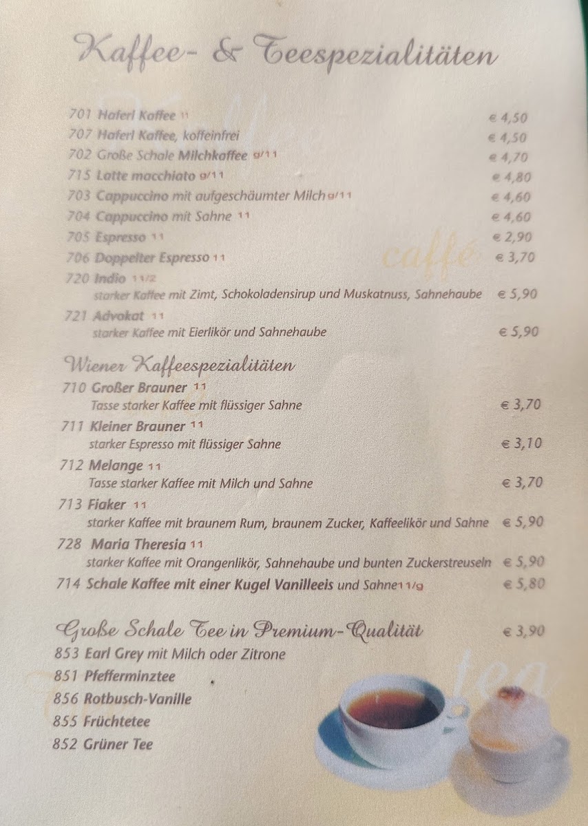 Menu Rene's Café-1