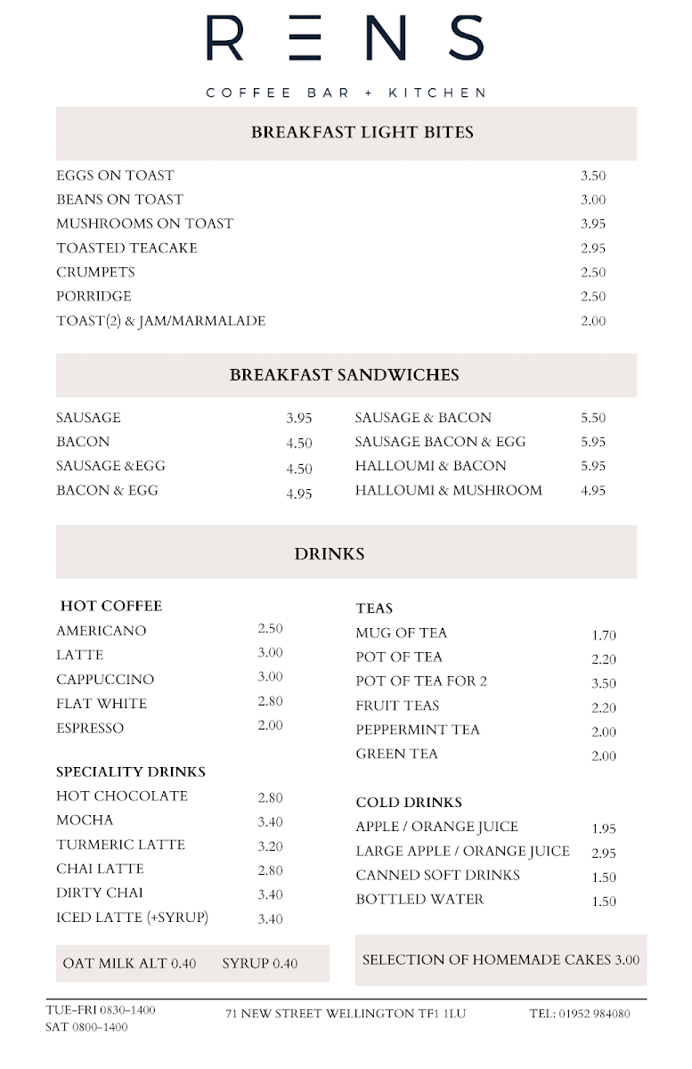 Menu Rens Coffee Bar And Kitchen-3