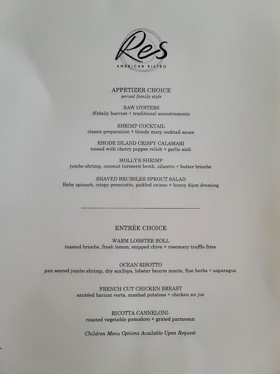 Menu Res American Bistro-3