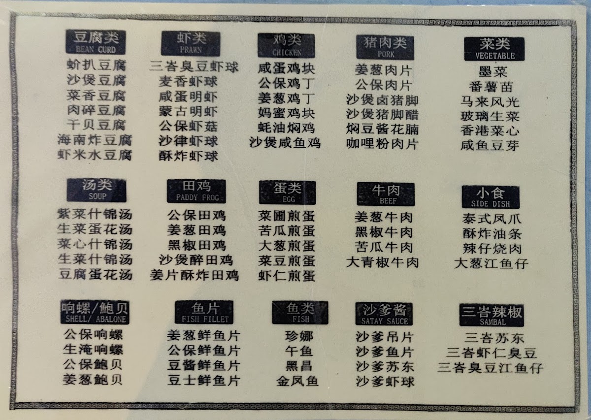 Menu Res Porridge House 粥家村• Melaka-9