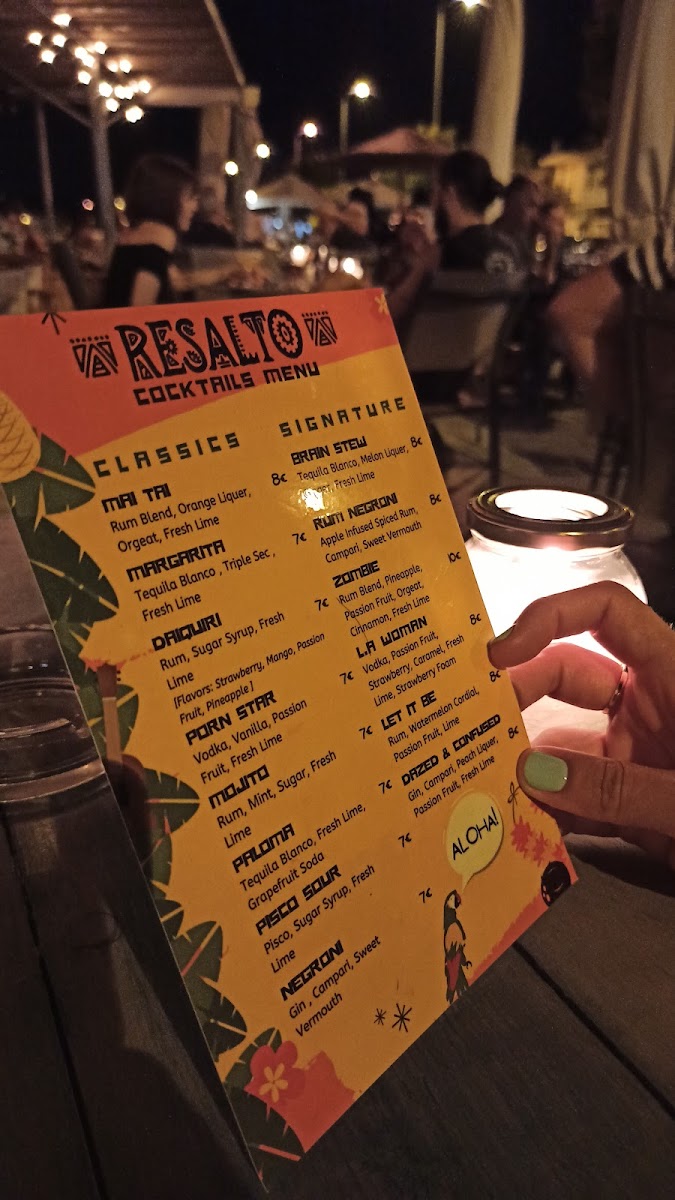 Menu Resalto Cafe, Bar, Μεζεδοκατάσταση-8