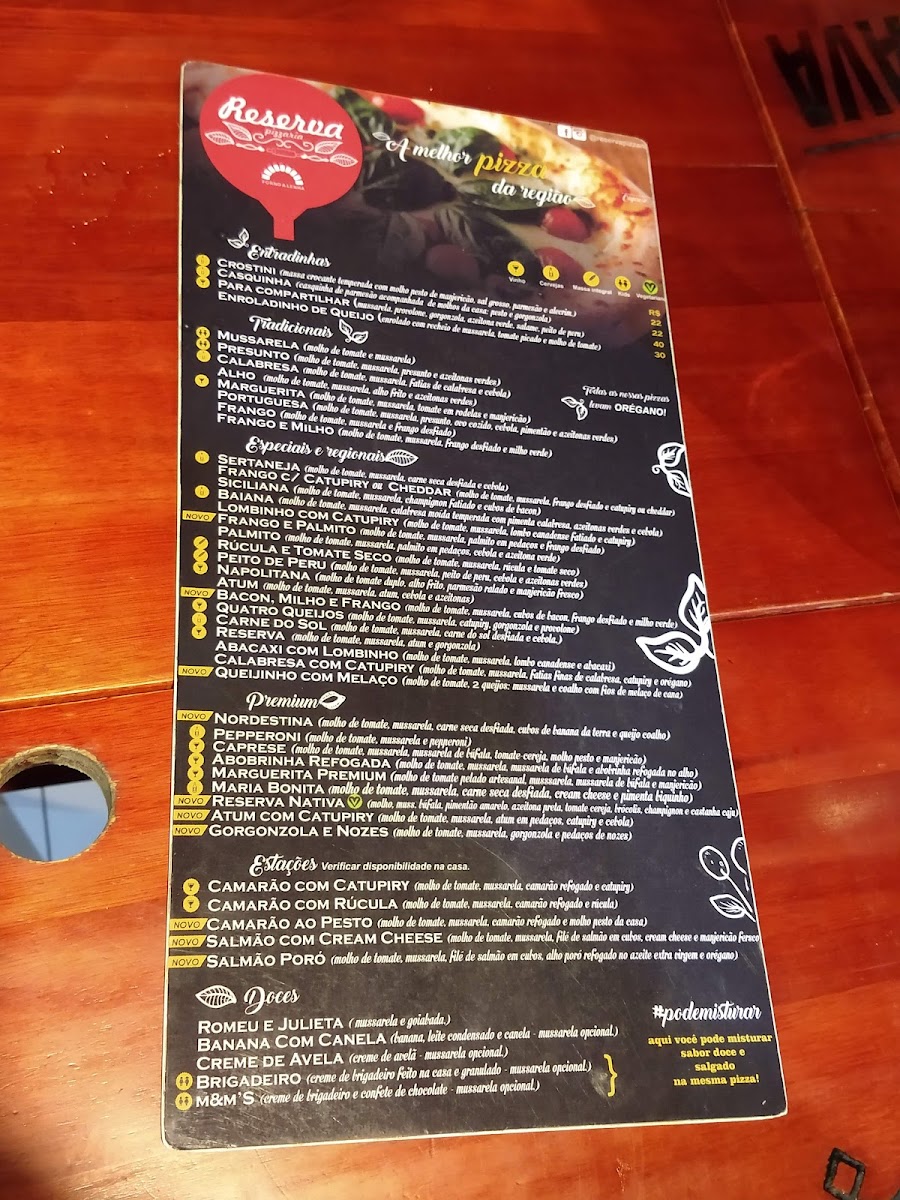 Menu Reserva Pizzaria - A Melhor Pizzaria Forno A Lenha De Abrantes-2