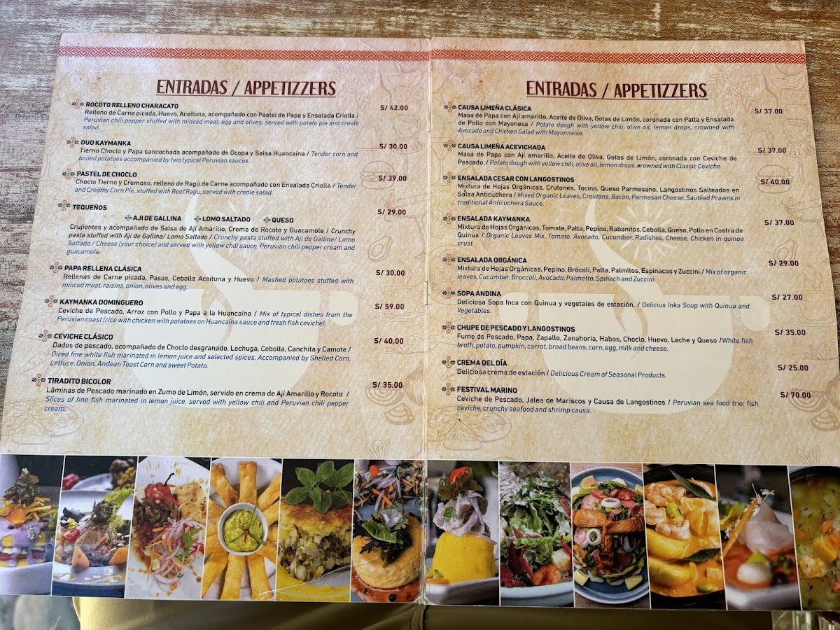 Menu Rest. Centenario De Machu Picchu-8