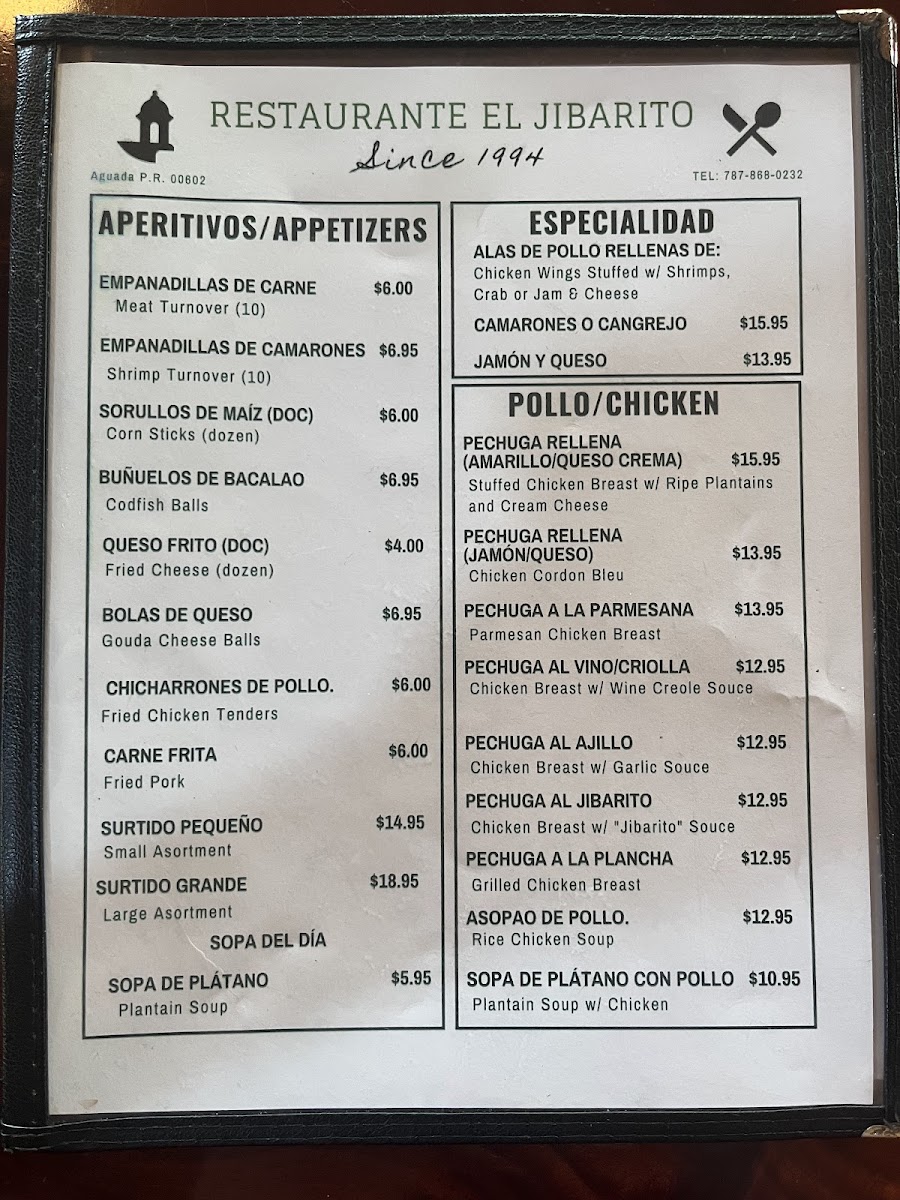 Menu Rest. El Jibarito Aguada-3