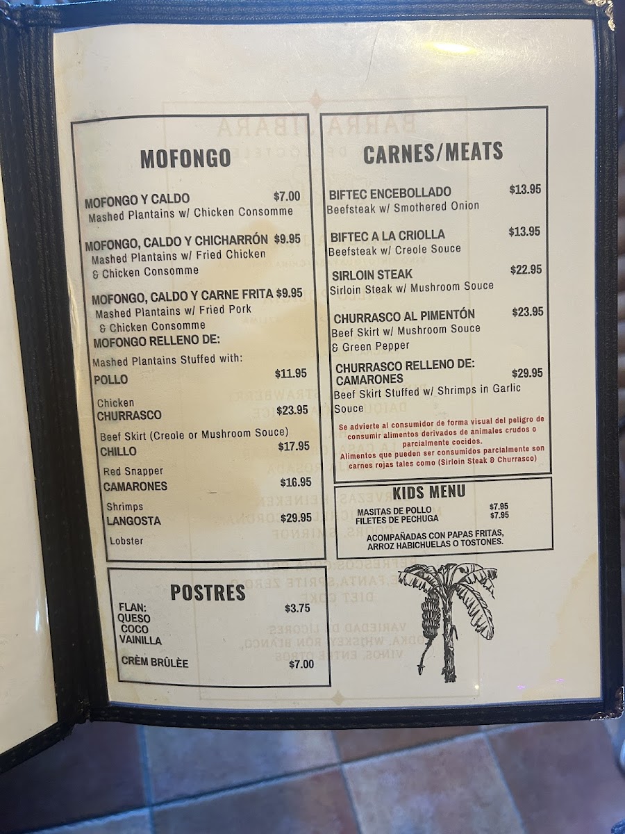 Menu Rest. El Jibarito Aguada-6