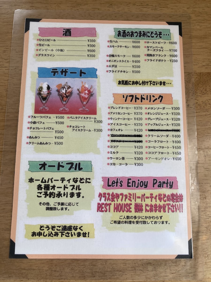 Menu Rest House Jurin-3
