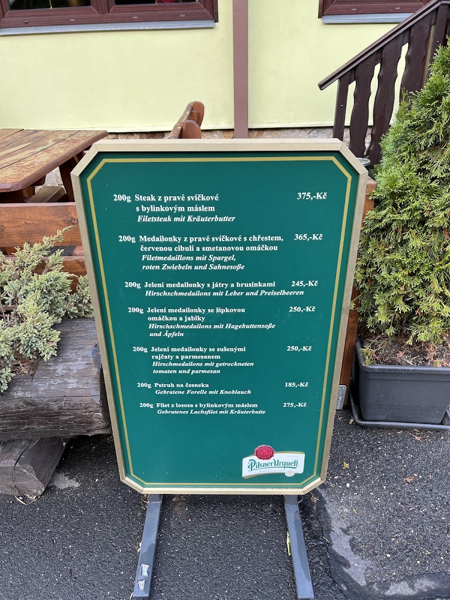 Menu Restaurace Hubert-4