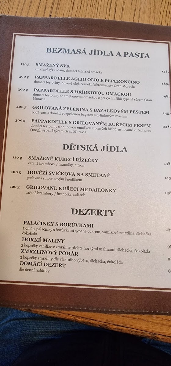 Menu Restaurace Jeneralka-2