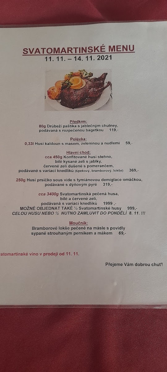 Menu Restaurace Majak-3