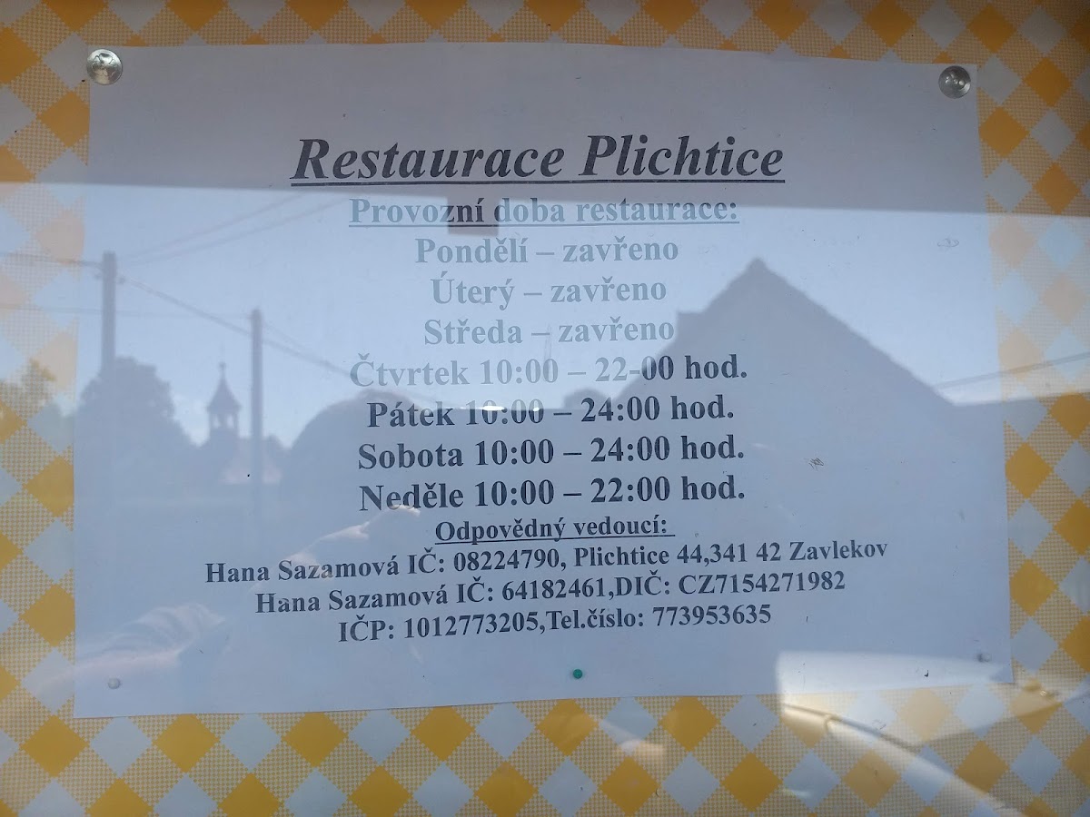 Menu Restaurace Plichtice-7