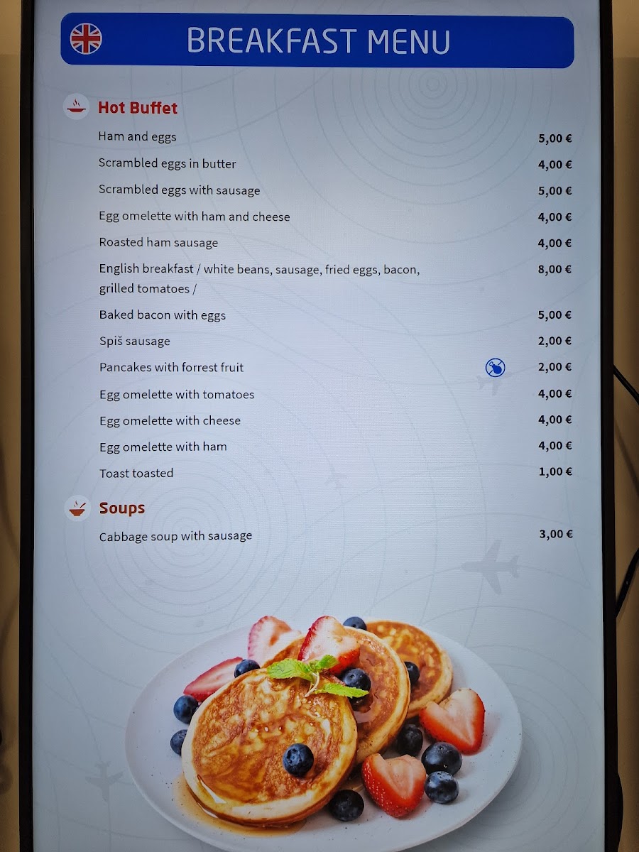 Menu Restaurace Runway Food Court-4