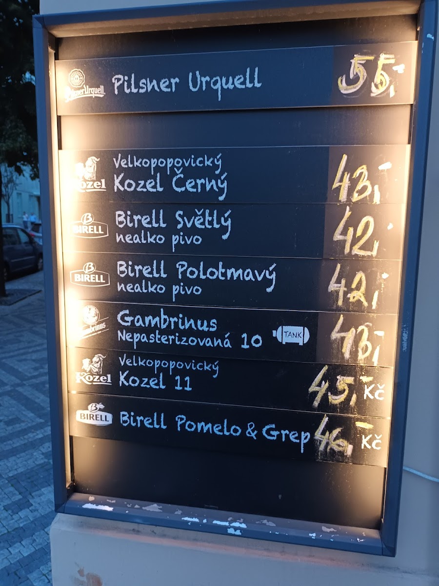Menu Restaurace U Holanů-1