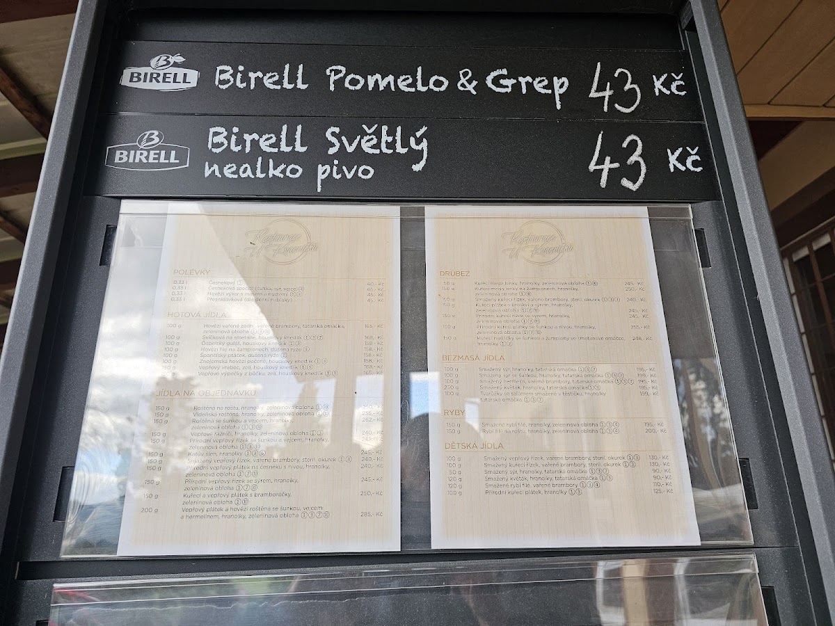 Menu Restaurace U Kvasnicku-2