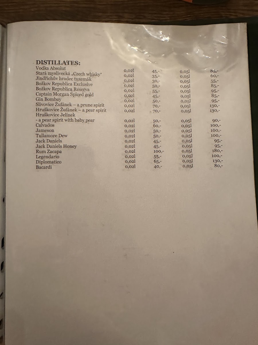 Menu Restaurace U Veverky-3