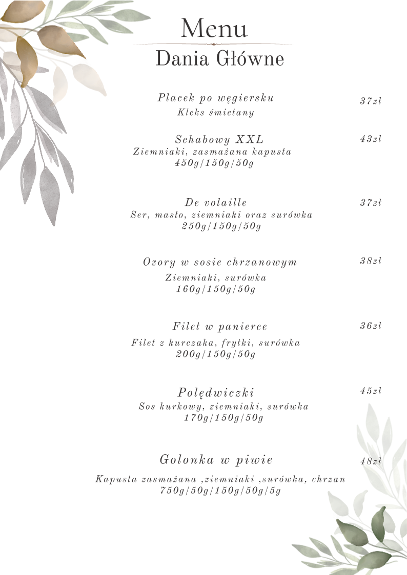 Menu Restauracja Atlanta Grajewo-6
