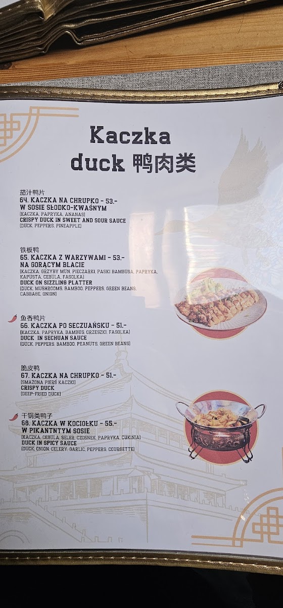 Menu Restauracja Chińska Liu-10
