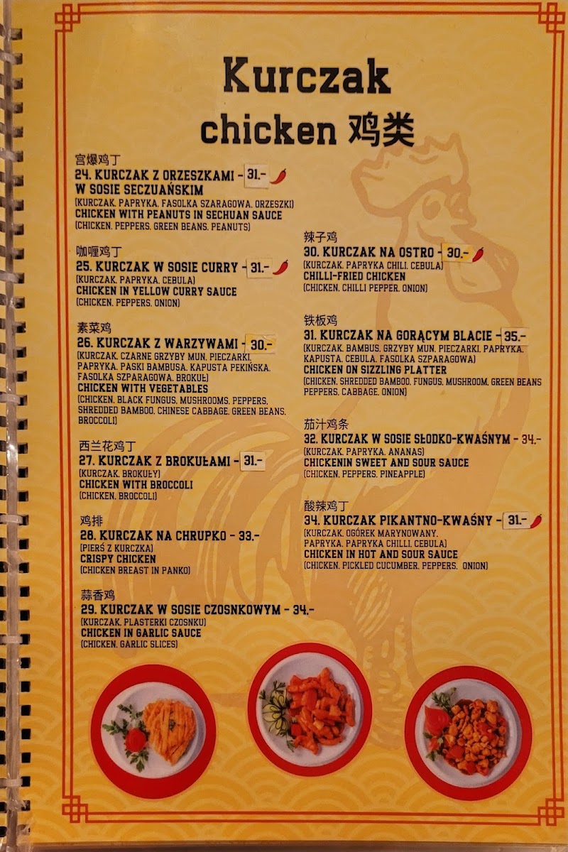 Menu Restauracja Chińska Liu-2