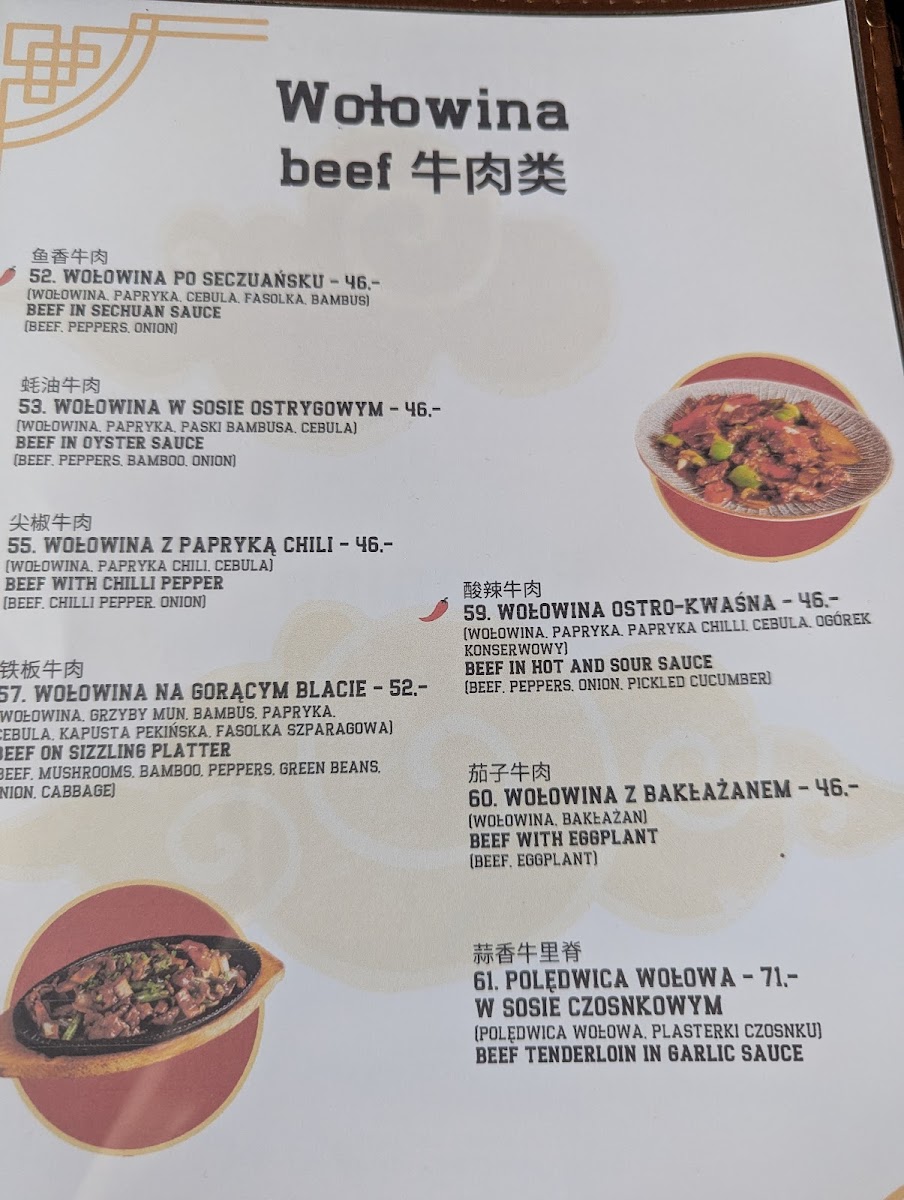 Menu Restauracja Chińska Liu-6